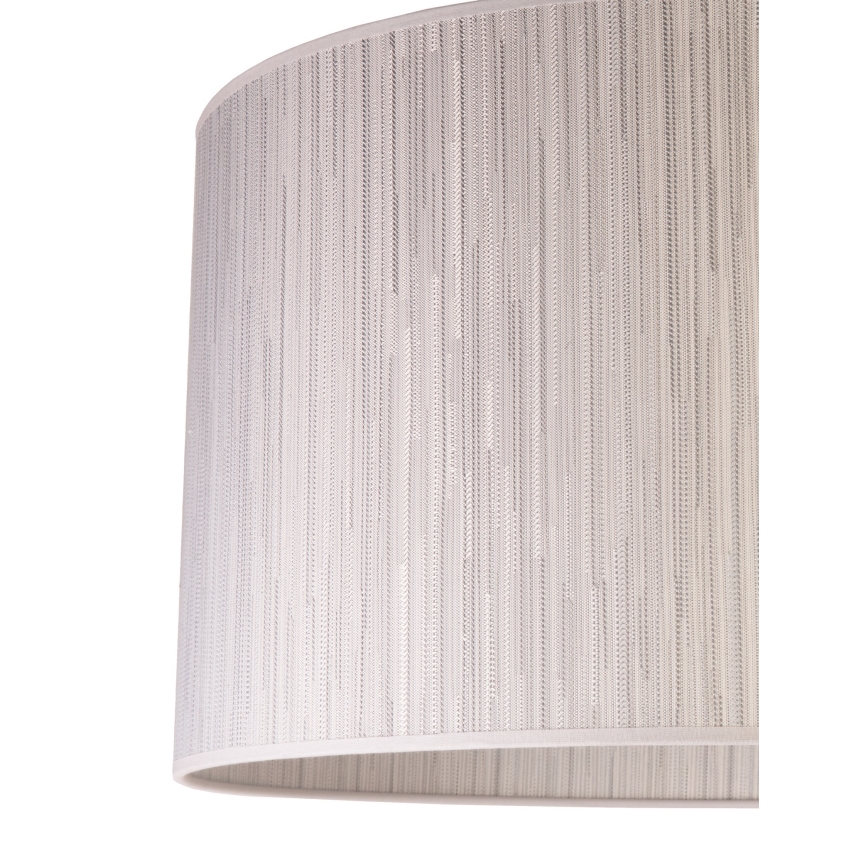 Duolla - Stropna svjetiljka ESSEX 1xE27/40W/230V pr. 45 cm srebrna