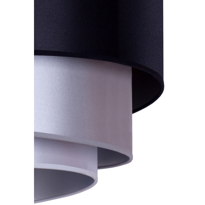 Duolla - Stropna svjetiljka TRIO 1xE27/15W/230V pr. 60 cm plava/srebrna