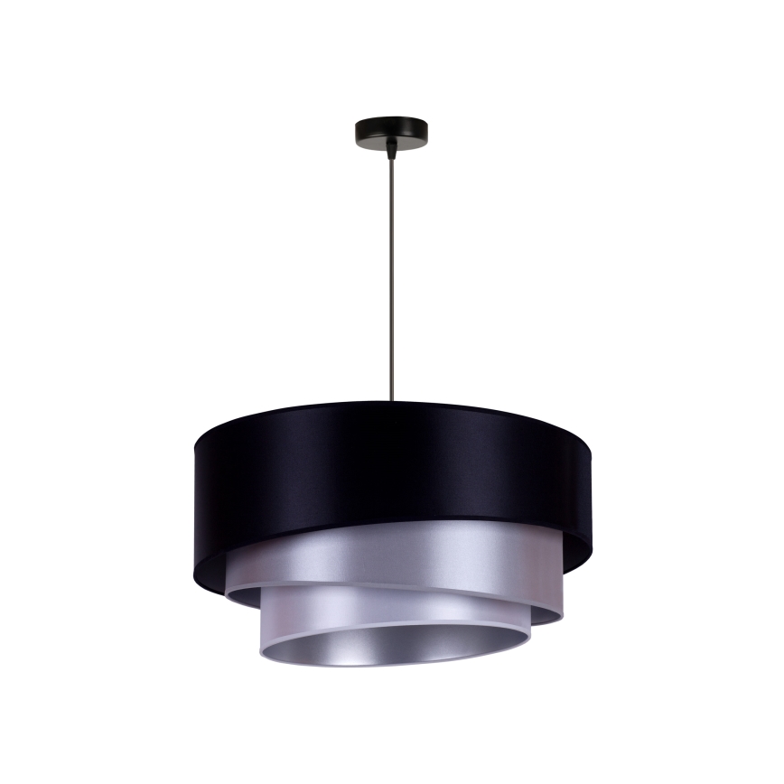 Duolla - Stropna svjetiljka TRIO 1xE27/15W/230V pr. 60 cm plava/srebrna