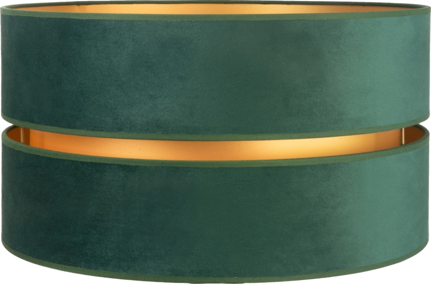 Duolla - Univerzalni sjenilo DUO E27 promjer 40 cm zelena/zlatna