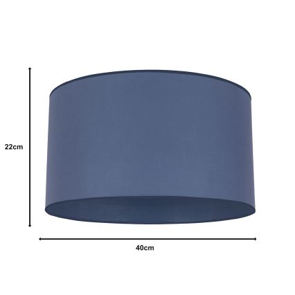 Duolla - Univerzalni rolo sjenilo E27 promjer 40 cm plava
