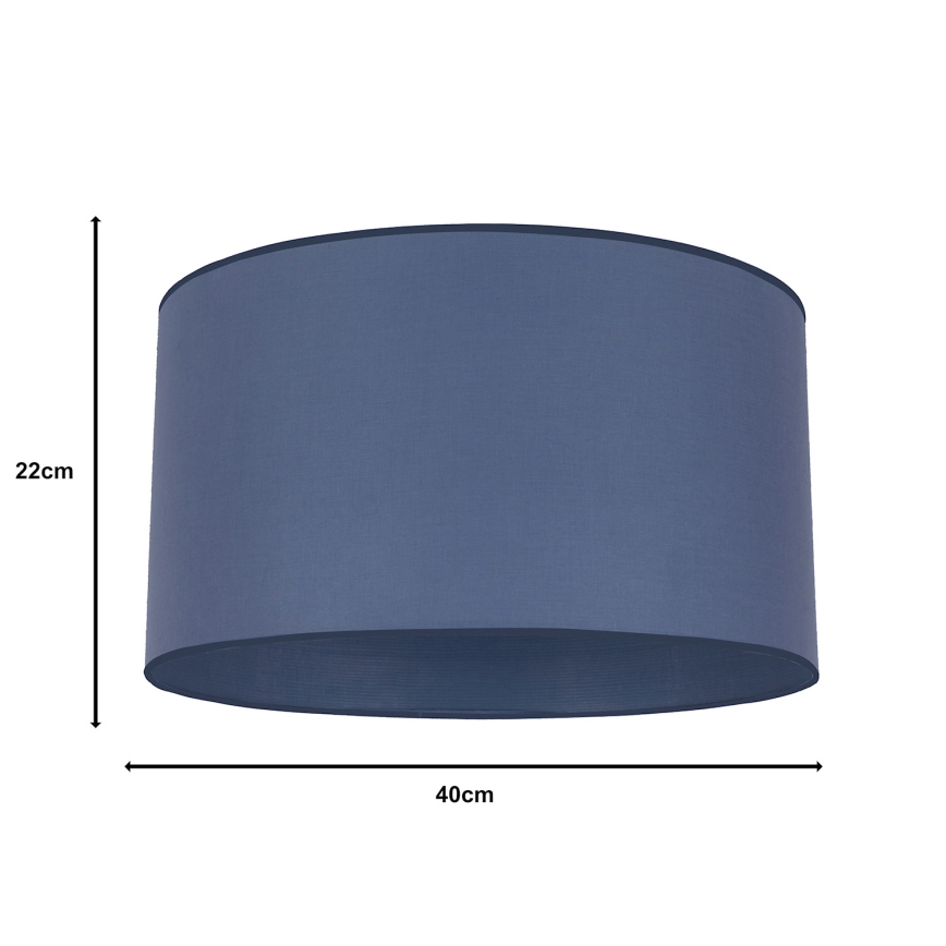 Duolla - Univerzalni rolo sjenilo E27 promjer 40 cm plava