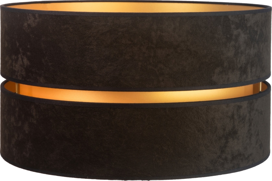 Duolla - Univerzalno sjenilo DUO E27 pr. 40 cm crna/zlatna