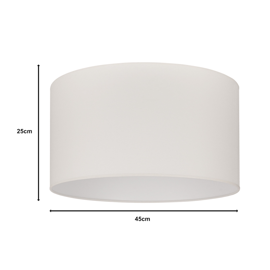 Duolla - Univerzalno sjenilo ROLLER E27 pr. 45 cm krem