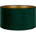Duolla - Univerzalno sjenilo VELVET E27 pr. 35 cm zelena/zlatna