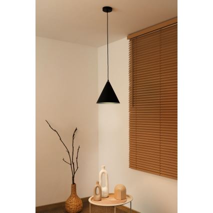 Duolla - Viseći luster na kabelu IRONLINE 1xG9/3W/230V Ø 25 cm crna