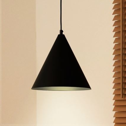 Duolla - Viseći luster na kabelu IRONLINE 1xG9/3W/230V Ø 25 cm crna