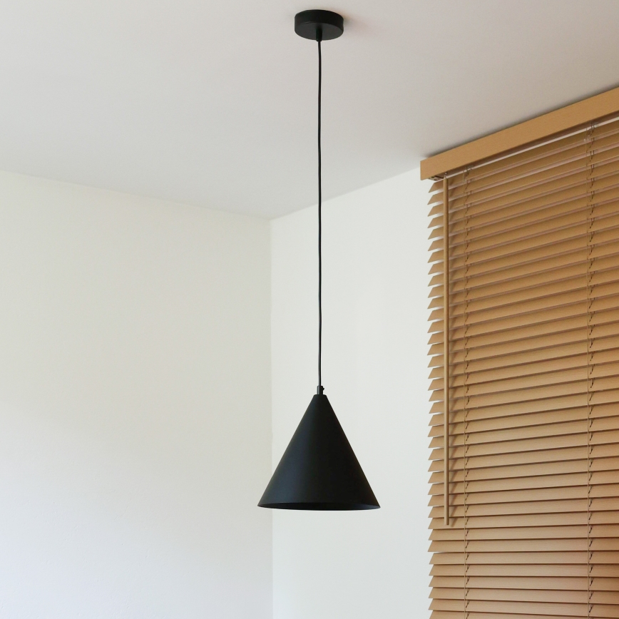 Duolla - Viseći luster na kabelu IRONLINE 1xG9/3W/230V Ø 25 cm crna