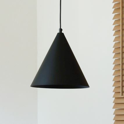 Duolla - Viseći luster na kabelu IRONLINE 1xG9/3W/230V Ø 25 cm crna