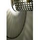 Duolla - Zidna svjetiljka TOKYO RATTAN 1xE27/15W/230V srebrna/crna