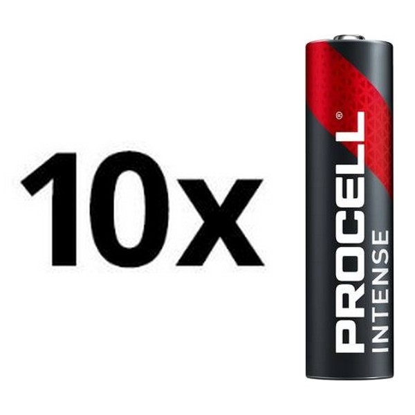 Duracell - 10 kom Alkalna baterija Procell Intense LR03/AAA 1,5V 1465 mAh