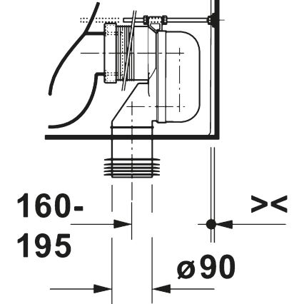 Duravit 20600900002 - Kombinirani WC D-CODE keramika/sjajna bijela