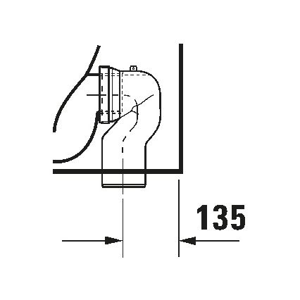 Duravit 21150900002 - Podna WC školjka D-CODE, keramika/visoki sjaj bijela
