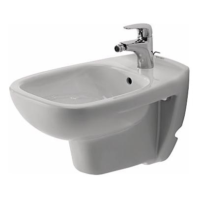 Duravit 22571500002 - Zidni bide D-CODE keramika/sjajna bijela