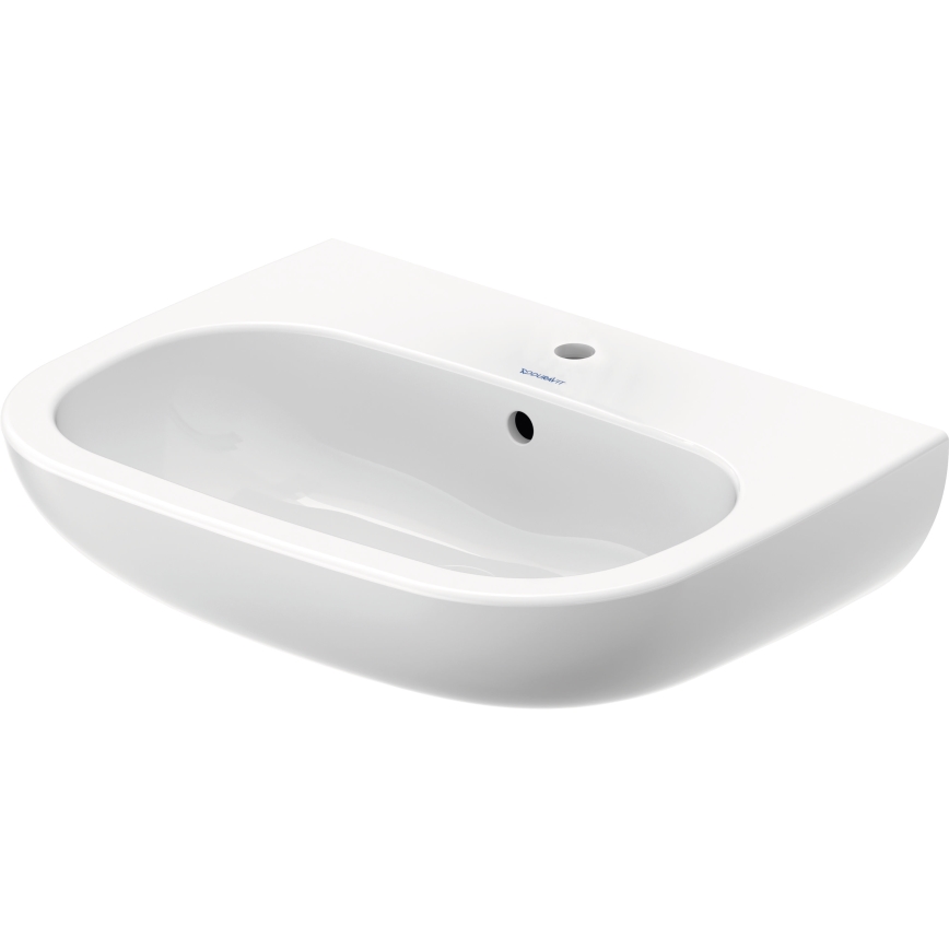 Duravit 23106000002 - Zidni umivaonik D-CODE 60x46 cm keramika/sjajna bijela