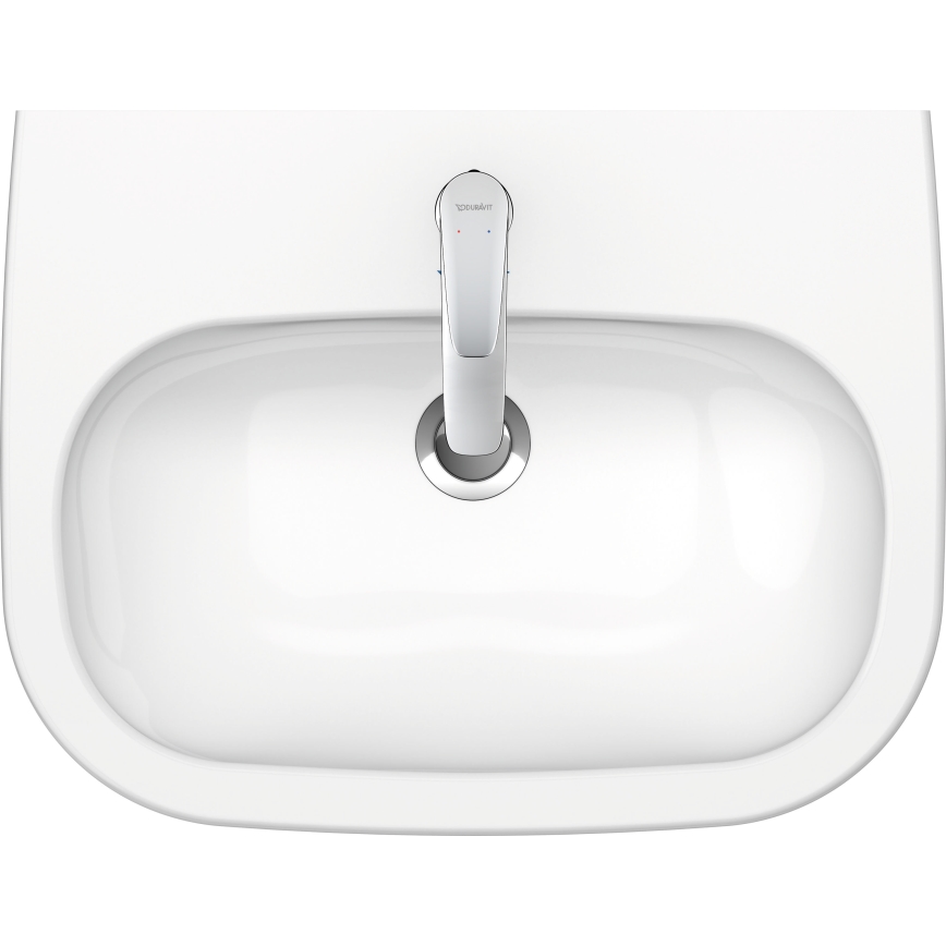 Duravit 23106000002 - Zidni umivaonik D-CODE 60x46 cm keramika/sjajna bijela