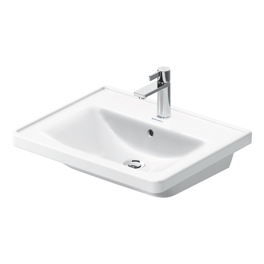 Duravit 2367600000 - Zidni umivaonik D-NEO 60 x 48 cm keramika/visoko sjajna bijela