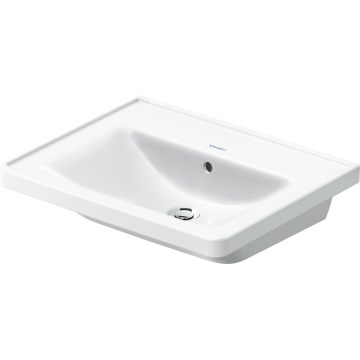 Duravit 2367600060 - Viseći umivaonik D-NEO 60 x 48 cm, keramički, sjajna bijela