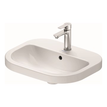 Duravit 24025500002 - Zidni umivaonik D-CODE 55x44 cm keramika/bijela visokog sjaja