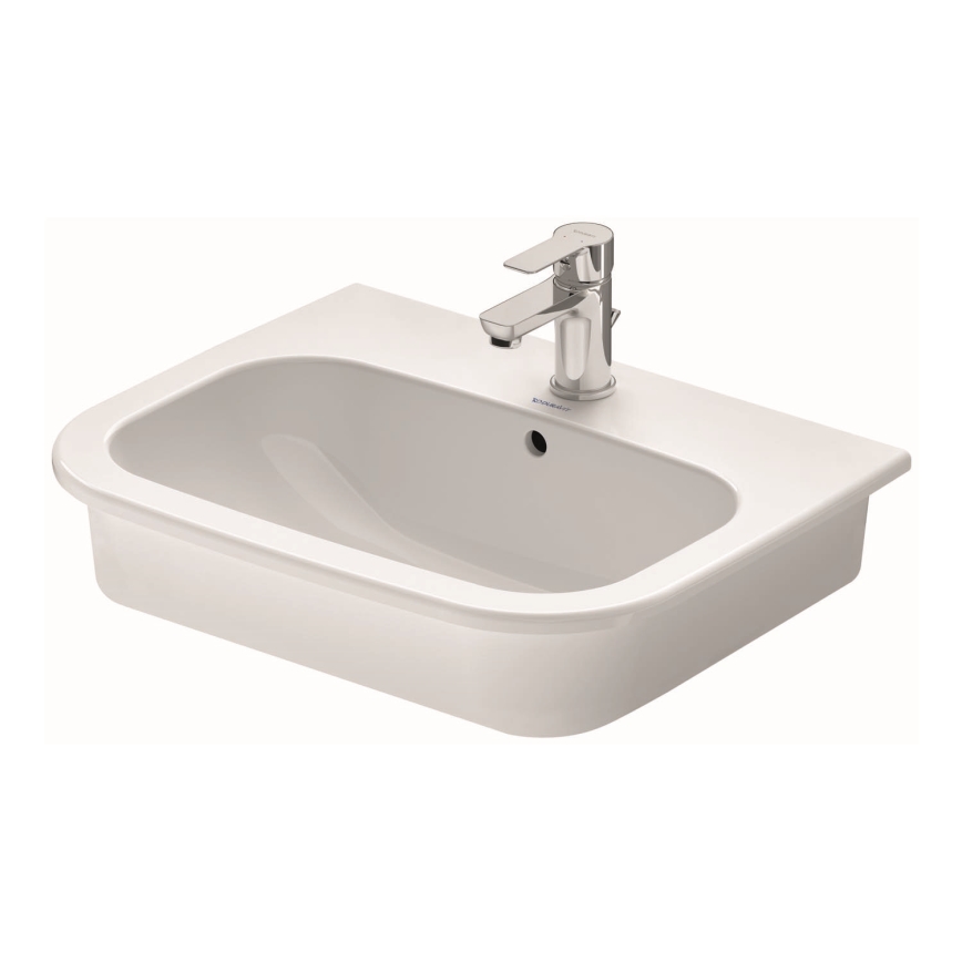 Duravit 337540000 - Ugradbeni umivaonik D-CODE 54,5x43,5 cm keramika/sjajna bijela