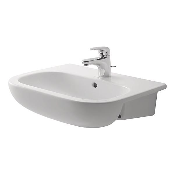 Duravit 339550000 - Ugradni umivaonik D-CODE 55x44 cm keramika/sjajna bijela