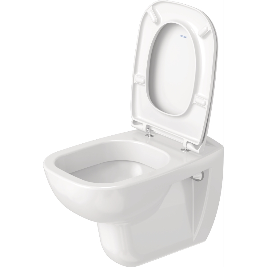 Duravit 45350900A1 - Zidna WC školjka s daskom SoftClose D-CODE keramika/sjajna bijela