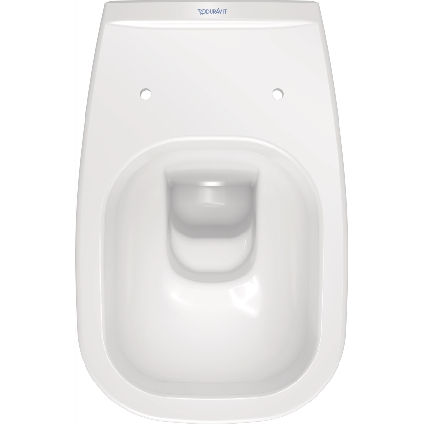 Duravit 45351900A1 - Zidno viseće WC školjka s daskom D-CODE, keramika/sjajna bijela