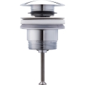 Duravit 50521000 - Pileta za umivaonik PUSH-OPEN pr. 6,3 cm sjajni krom