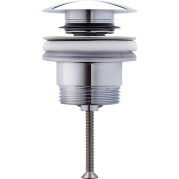 Duravit 50521000 - Pileta za umivaonik PUSH-OPEN pr. 6,3 cm sjajni krom