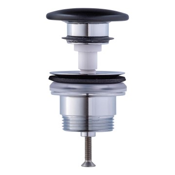 Duravit 50791300 - Odljev za umivaonik PUSH-OPEN pr. 6,5 cm matni antracit