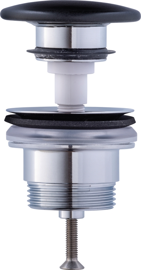 Duravit 50791300 - Odljev za umivaonik PUSH-OPEN pr. 6,5 cm matni antracit