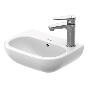 Duravit 7053600082 - Zidni umivaonik D-CODE 36x27 cm keramika/visoki sjaj bijela