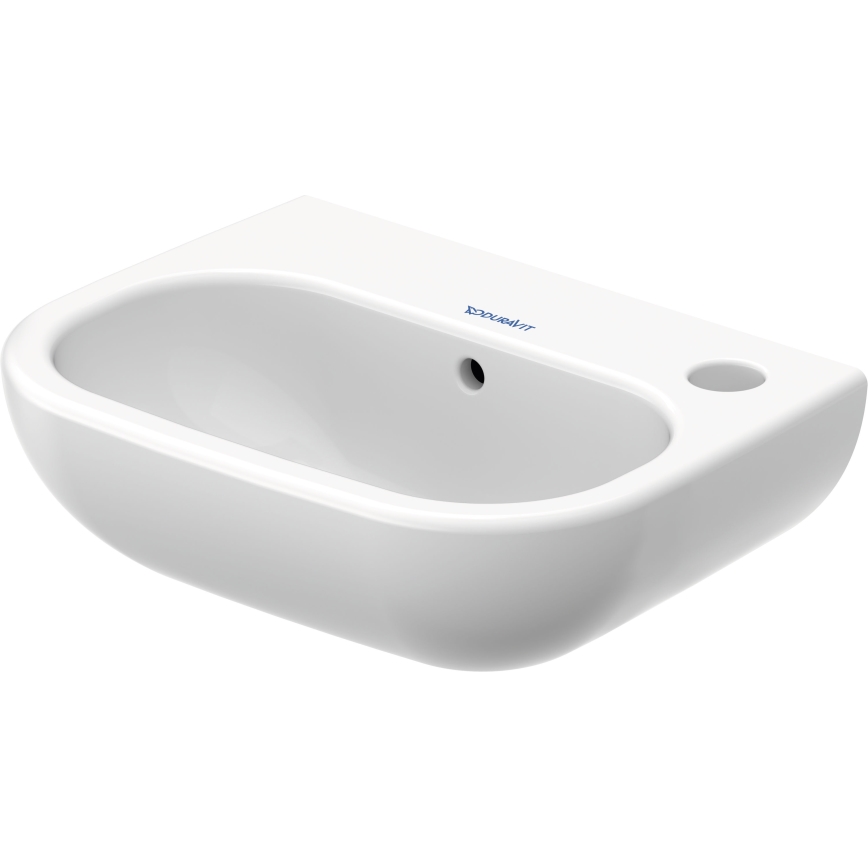 Duravit 7053600082 - Zidni umivaonik D-CODE 36x27 cm keramika/visoki sjaj bijela