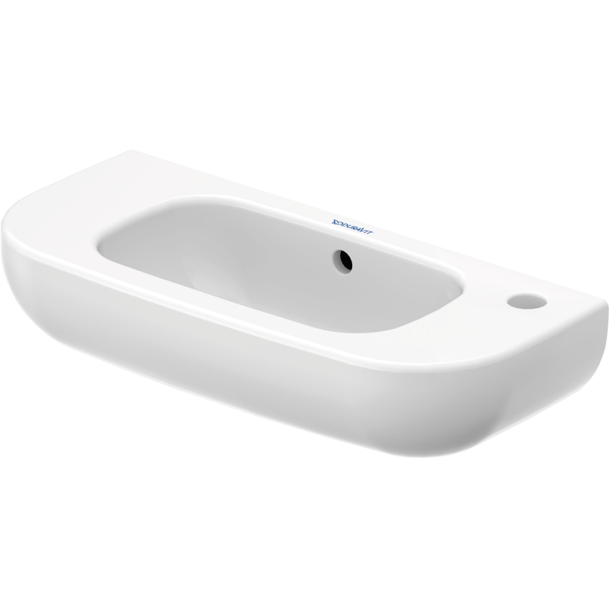 Duravit 7065000082 - Zidni umivaonik D-CODE 50x22 cm keramika/sjajna bijela