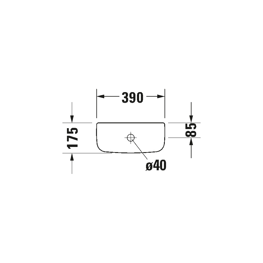 Duravit 927000004 - Vodokotlić za WC D-CODE 6/3l keramika/bijela