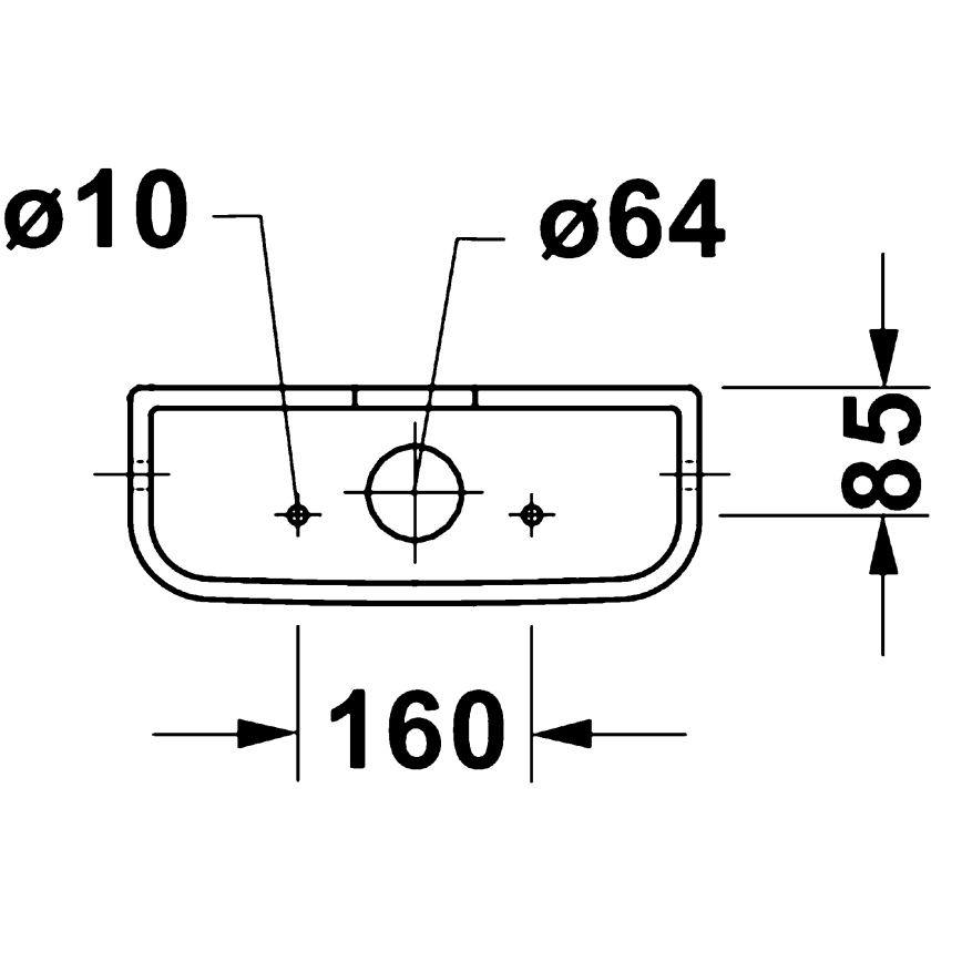 Duravit 9530000852 - Vodokotlić za WC D-CODE 4,5/3l keramika/bijela