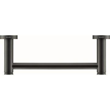 Duravit 99144600 - držalo za kadu D-CODE 28,4 cm, mat crna