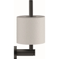 Duravit 99154600 - Držač toaletnog papira D-CODE mat crne boje