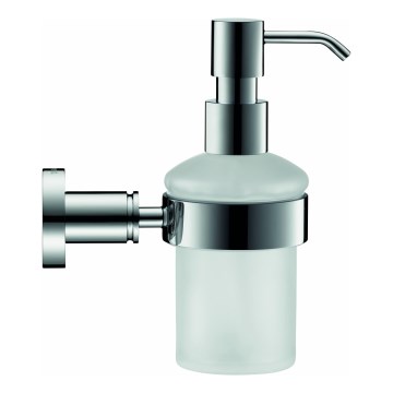 Duravit 99161000 -Zidni dozator tekućeg sapuna D-CODE 390 ml mliječno staklo/sjajni krom