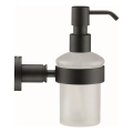 Duravit 99164600 - Zidni dozator tekućeg sapuna D-CODE 390 ml mliječno staklo/mat crna