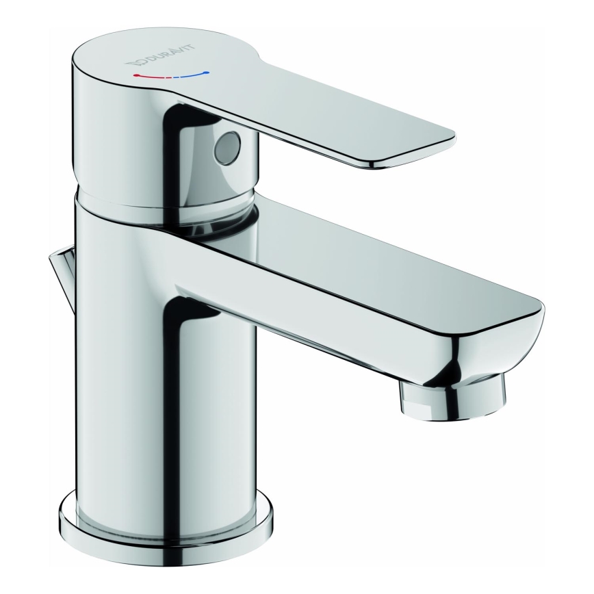 Duravit DC1013001010 - Miješalica za umivaonik + ispust D-CODE sjajni krom