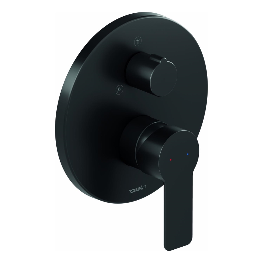 Duravit DC4210012046 - Tuš miješalica za podžbuknu ugradnju D-CODE u mat crnoj boji
