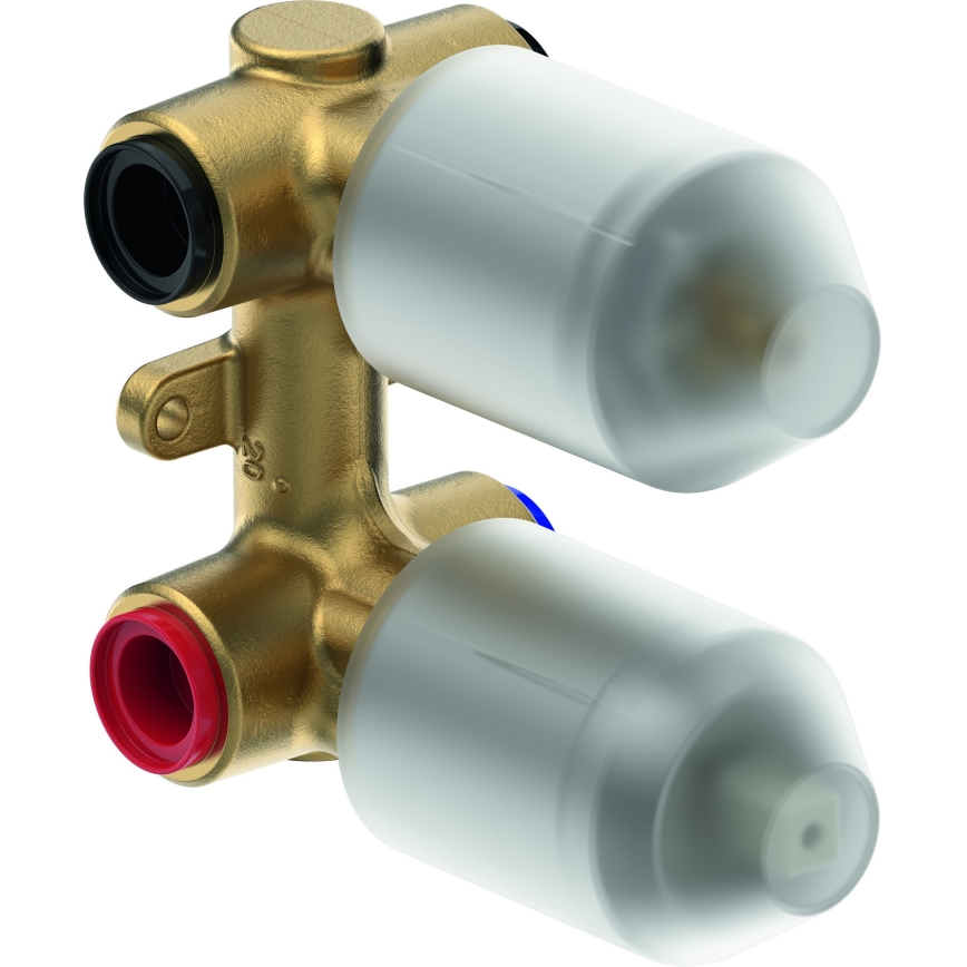 Duravit DC5210008010 - Tuš miješalica za podžbuknu ugradnju D-CODE, sjajni krom