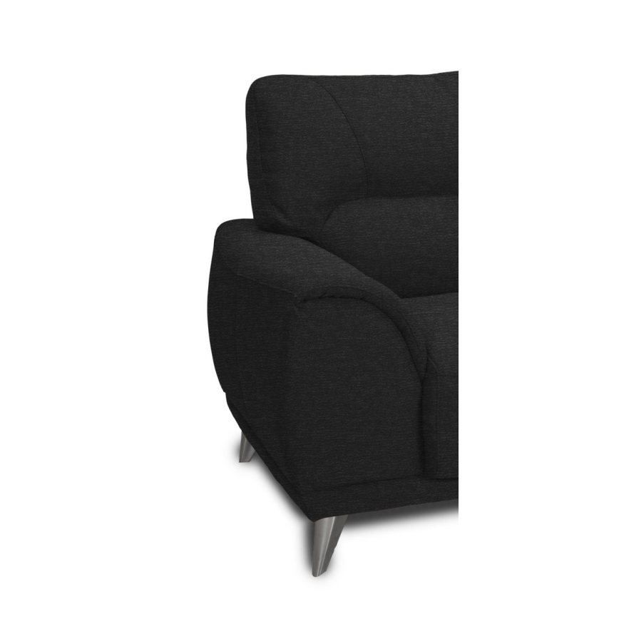 Dvostruka sofa LIVORNO crne boje