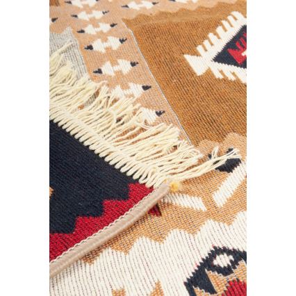 Dvostrani orijentalni tepih KILIM GOLD 60x120 cm, šaren