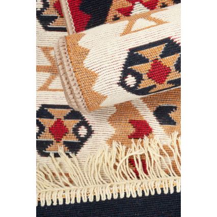 Dvostrani orijentalni tepih KILIM GOLD 60x120 cm, šaren