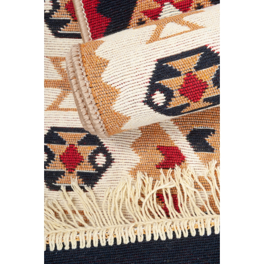 Dvostrani orijentalni tepih KILIM GOLD 60x120 cm, šaren