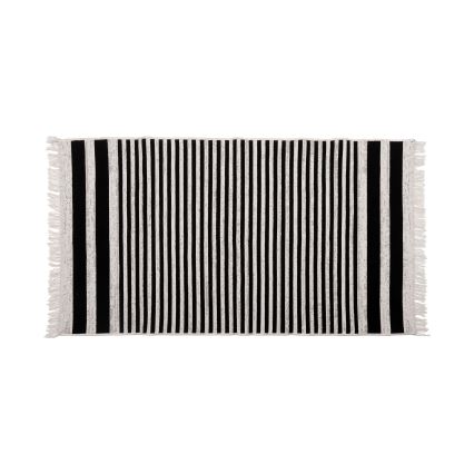 Dvostrani tepih KILIM GOLD 80x150 cm crna/bijela