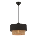 ECHO viseća lampa 1xE27/60W/230V crna/smeđa