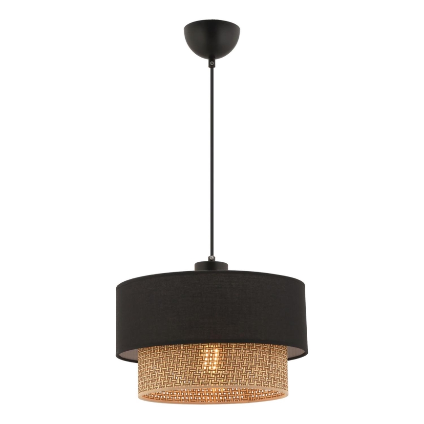 ECHO viseća lampa 1xE27/60W/230V crna/smeđa